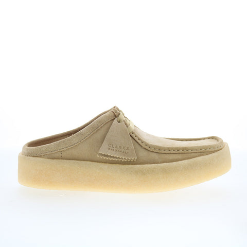 Clarks Wallabee Cup LO 26167286 Mens Beige Loafers & Slip Ons Casual Shoes