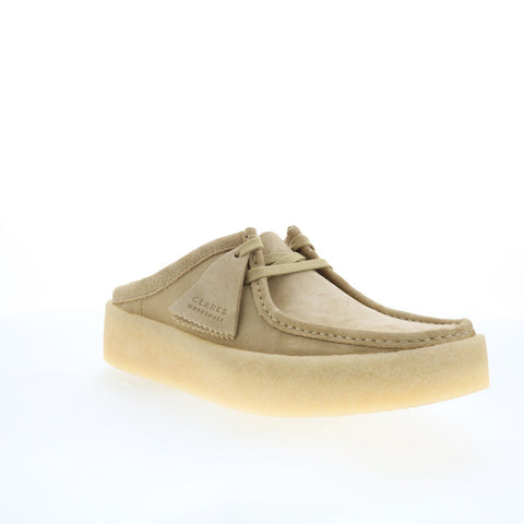 Clarks Wallabee Cup LO 26167286 Mens Beige Loafers & Slip Ons Casual Shoes