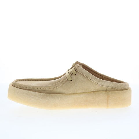 Clarks Wallabee Cup LO 26167286 Mens Beige Loafers & Slip Ons Casual Shoes
