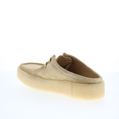 Clarks Wallabee Cup LO 26167286 Mens Beige Loafers & Slip Ons Casual Shoes