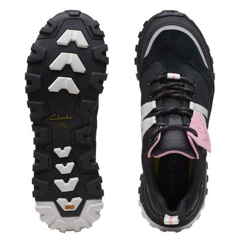 Clarks ATL Trek Path GTX 26167422 Womens Black Athletic Hiking Shoes