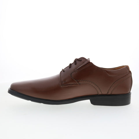 Clarks Clarkslite Low Mens Brown Wide Oxfords & Lace Ups Plain Toe Shoes
