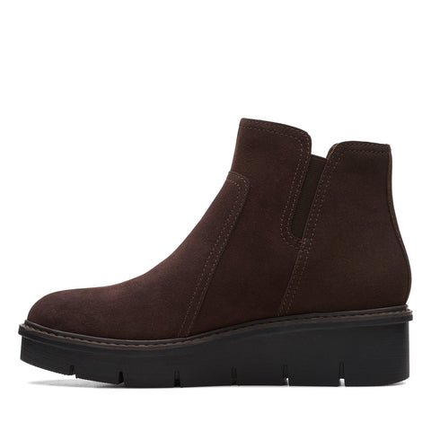 Clarks Airabell Zip 26167636 Womens Brown Zipper Ankle & Booties Boots