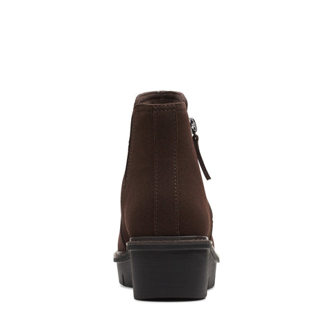 Clarks Airabell Zip 26167636 Womens Brown Zipper Ankle & Booties Boots