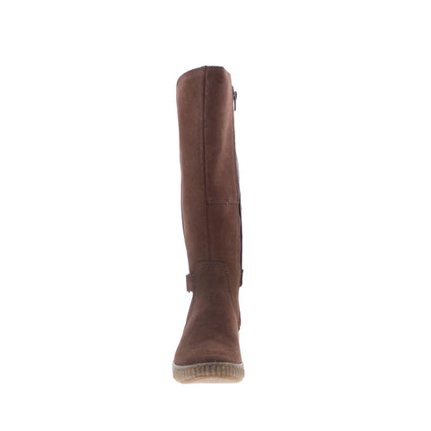 Clarks Caroline Style 26167707 Womens Brown Suede Zipper Knee High Boots