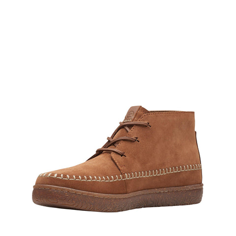 Clarks Hodson Mid 26167770 Mens Brown Suede Lace Up Chukkas Boots