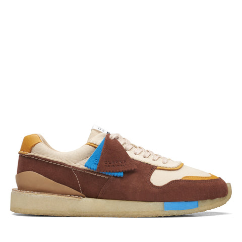 Clarks Torrun 26167871 Mens Brown Leather Lace Up Lifestyle Sneakers Shoes
