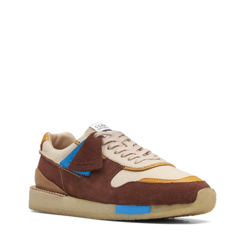 Clarks Torrun 26167871 Mens Brown Leather Lace Up Lifestyle Sneakers Shoes