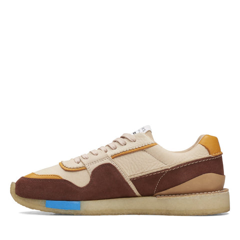 Clarks Torrun 26167871 Mens Brown Leather Lace Up Lifestyle Sneakers Shoes