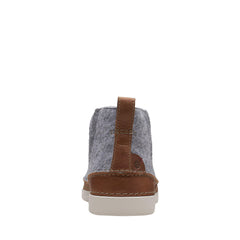 Clarks Gereld - Basket Homme à Lacets En Daim, Style Décontracté Et Confortable, Semelle Intérieure Amovible