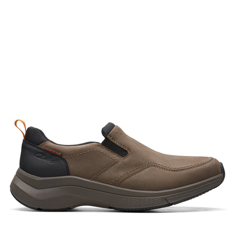 Clarks Wave 2.0 Edge 26168306 Mens Gray Loafers & Slip Ons Casual Shoes