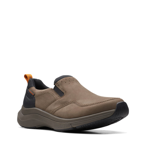 Clarks Wave 2.0 Edge 26168306 Mens Gray Loafers & Slip Ons Casual Shoes