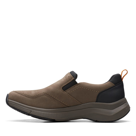 Clarks Wave 2.0 Edge 26168306 Mens Gray Loafers & Slip Ons Casual Shoes