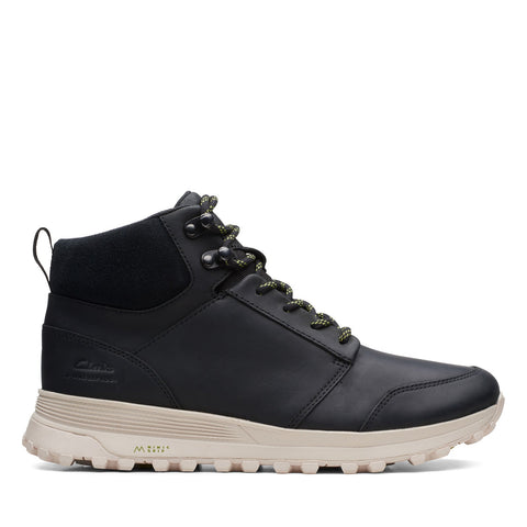Clarks ATL Trek Up WP 26168375 Mens Black Leather Casual Dress Boots