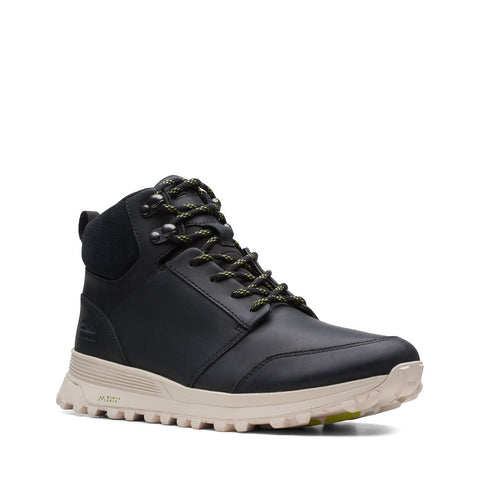 Clarks ATL Trek Up WP 26168375 Mens Black Leather Casual Dress Boots