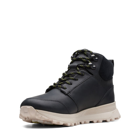 Clarks ATL Trek Up WP 26168375 Mens Black Leather Casual Dress Boots