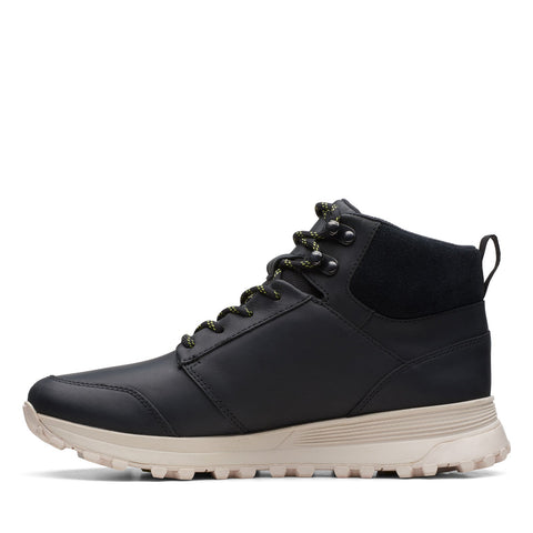 Clarks ATL Trek Up WP 26168375 Mens Black Leather Casual Dress Boots