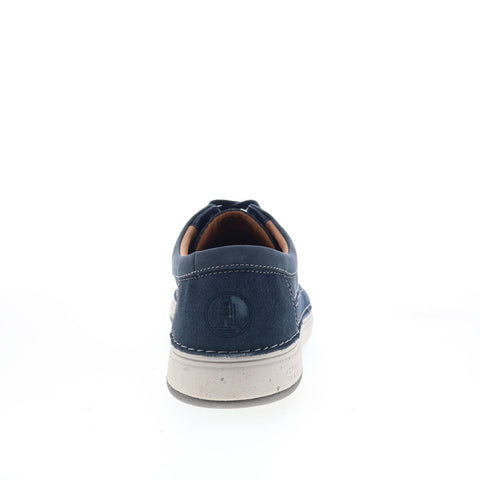 Clarks Nature 5 LO 26168421 Mens Blue Suede Oxfords & Lace Ups Casual Shoes