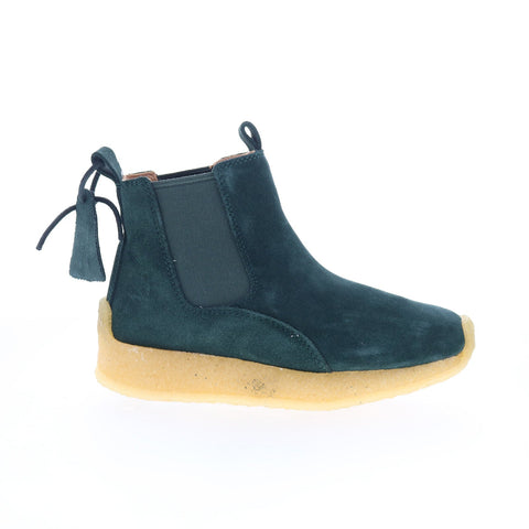 Clarks Radlett Ronnie Fieg Kith 26168524 Mens Green Suede Chelsea Boots