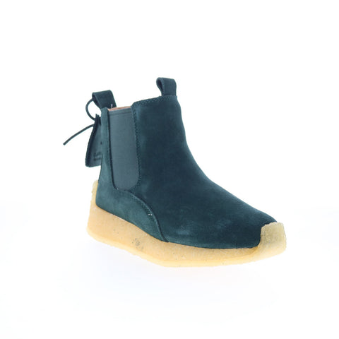 Clarks Radlett Ronnie Fieg Kith 26168524 Mens Green Suede Chelsea Boots
