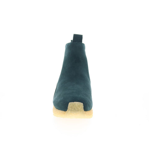 Clarks Radlett Ronnie Fieg Kith 26168524 Mens Green Suede Chelsea Boots