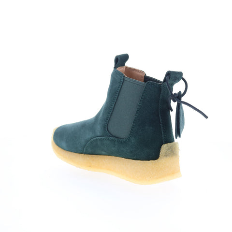 Clarks Radlett Ronnie Fieg Kith 26168524 Mens Green Suede Chelsea Boots