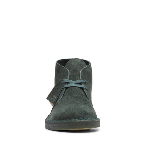 Clarks Desert Boot 26168535 Mens Green Suede Lace Up Chukkas Boots