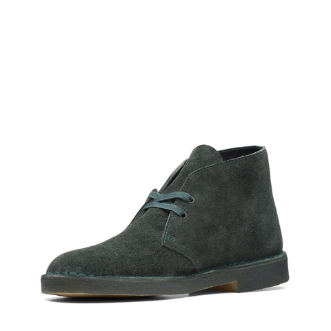Clarks Desert Boot 26168535 Mens Green Suede Lace Up Chukkas Boots