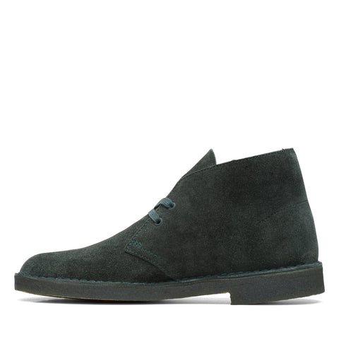 Clarks Desert Boot 26168535 Mens Green Suede Lace Up Chukkas Boots