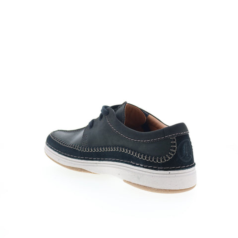 Clarks Nature 5 Tie 26168562 Mens Black Nubuck Oxfords & Lace Ups Casual Shoes 