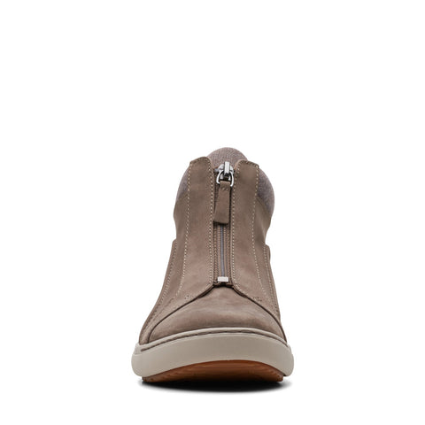 Clarks Nalle Lo AP 26168581 Womens Brown Wide Leather Ankle & Booties Boots