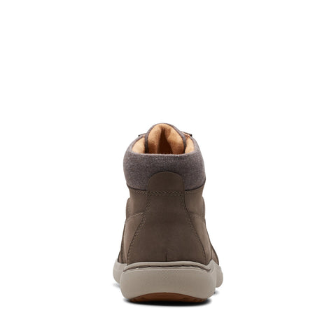Clarks Nalle Lo AP 26168581 Womens Brown Wide Leather Ankle & Booties Boots