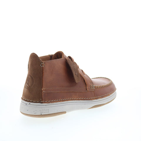 Clarks Nature 5 Mid 26168603 Mens Brown Leather Lace Up Chukkas Boots