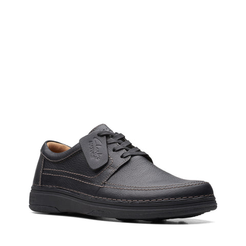 Clarks Nature 5 LO 26168608 Mens Black Wide Oxfords & Lace Ups Casual Shoes