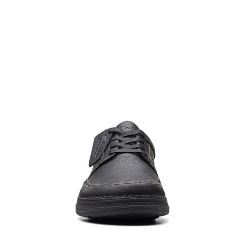 Clarks Nature 5 LO 26168608 Mens Black Wide Oxfords & Lace Ups Casual Shoes