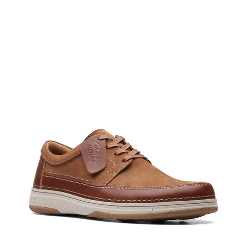 Clarks Nature 5 LO 26168613 Mens Brown Wide Oxfords & Lace Ups Casual Shoes