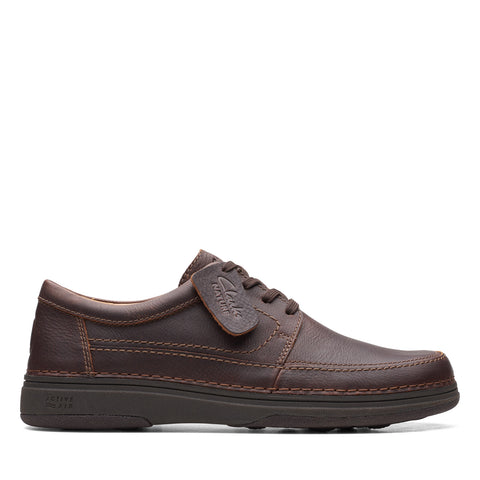 Clarks Nature 5 LO 26168614 Mens Brown Wide Oxfords & Lace Ups Casual Shoes