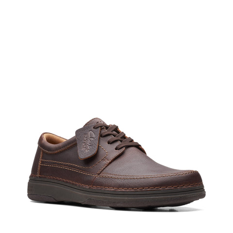 Clarks Nature 5 LO 26168614 Mens Brown Wide Oxfords & Lace Ups Casual Shoes