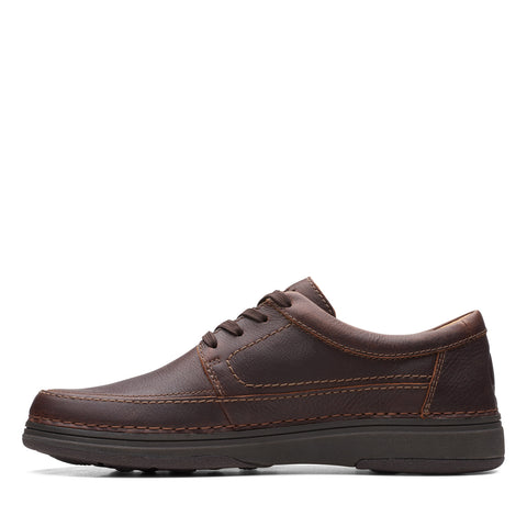 Clarks Nature 5 LO 26168614 Mens Brown Wide Oxfords & Lace Ups Casual Shoes