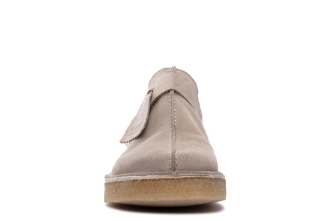 Clarks Trek Mule 26168619 Mens Beige Suede Loafers & Slip Ons Casual Shoes