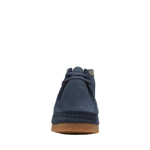 Clarks Shacre Boot 26168734 Mens Blue Leather Lace Up Chukkas Boots