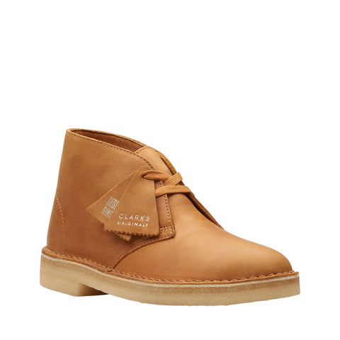 Clarks Desert Boot 26168795 Womens Brown Leather Lace Up Chukkas Boots