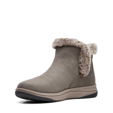 Clarks Breeze Fur 26168888 Womens Green Ankle & Booties Boots