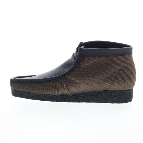 Clarks Shacre Boot 26169094 Mens Black Leather Lace Up Chukkas Boots