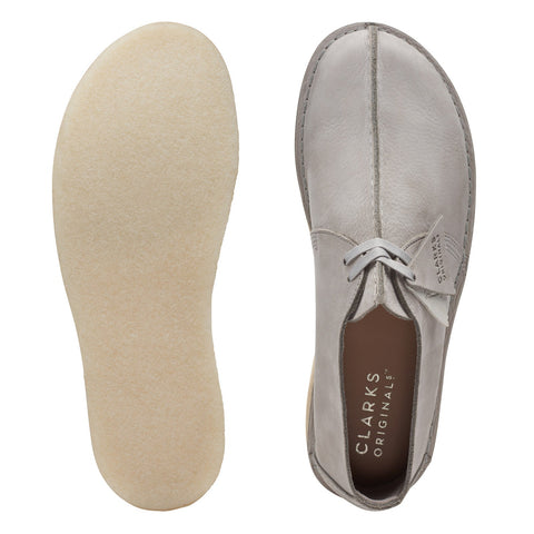 Clarks Desert Trek 26170131 Mens Gray Nubuck Oxfords & Lace Ups Casual Shoes