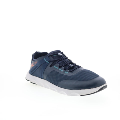 Clarks ATL Coast Rock 26170315 Mens Blue Canvas Lifestyle Sneakers Shoes