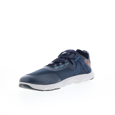 Clarks ATL Coast Rock 26170315 Mens Blue Canvas Lifestyle Sneakers Shoes