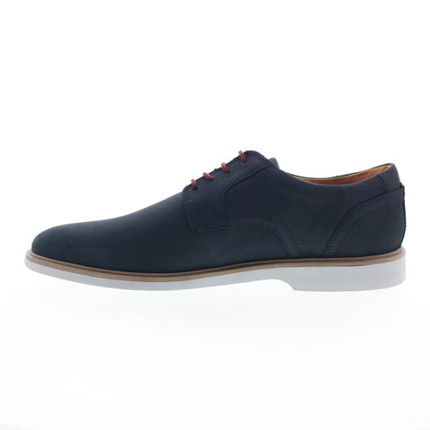 Clarks Malwood Lace 26171103 Mens Blue Oxfords & Lace Ups Plain Toe Shoes