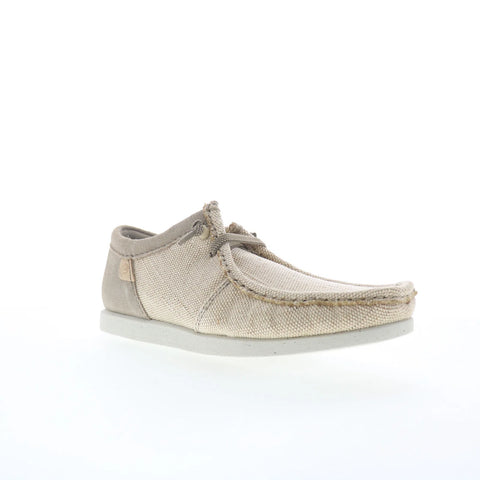 Clarks Shacrelite Moc 26171121 Mens Beige Loafers & Slip Ons Boat Shoes