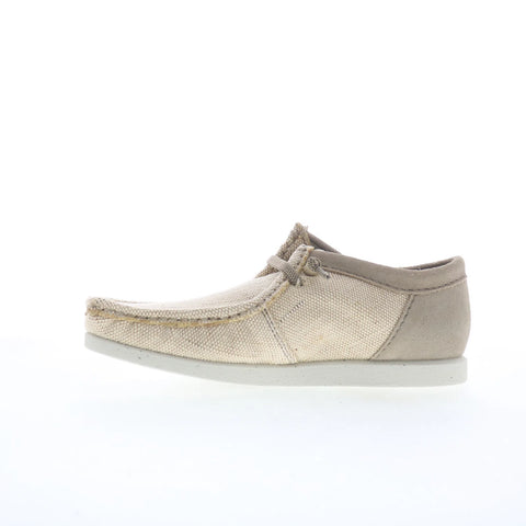 Clarks Shacrelite Moc 26171121 Mens Beige Loafers & Slip Ons Boat Shoes